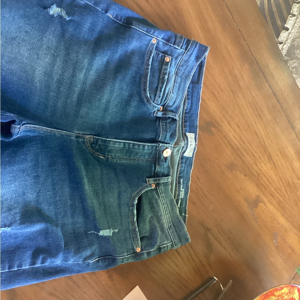 Nicole Miller Dark Blue Skinny Jeans